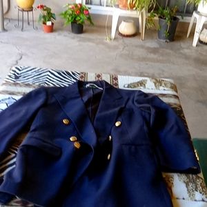 NAVY  POLO BLAZER